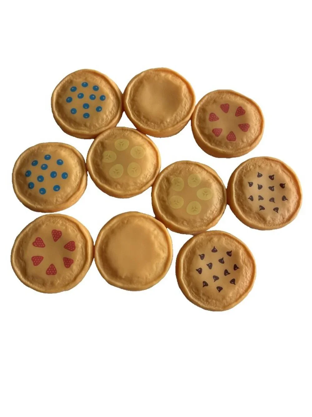 Educational Insights Pancake Pile Up 2014 Replacement Pancakes Set of 10 Toy